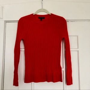 Banana Republic 100% Merino Wool Sweater Red